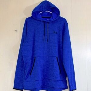 Under Armour NEW Blue Loose Hoodie Long Sleeves Hoodie Sweater Size Large.